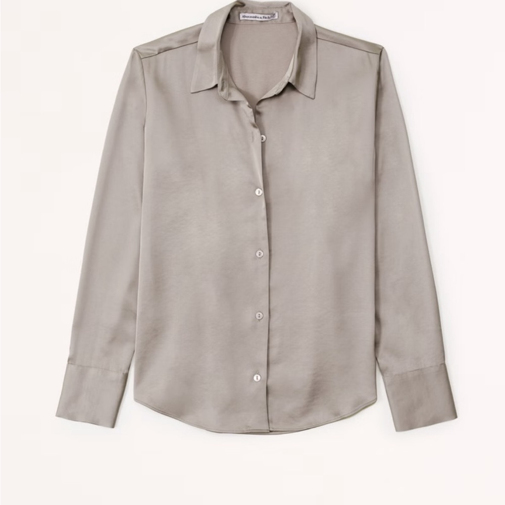 Women’s Button Down Silk Shirt
